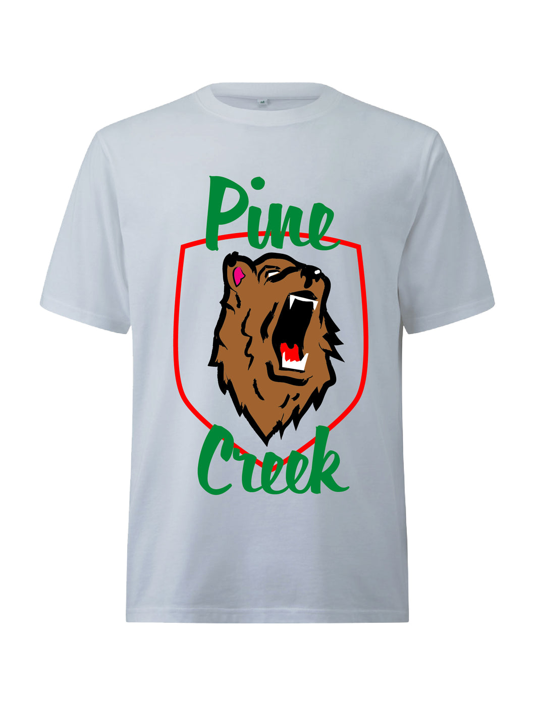 'Bear' Short sleeve luxury organic cotton t-shirt - White