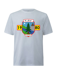 Heritage logo Short sleeve luxury organic cotton t-shirt  - White